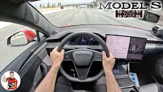 What It's Like to Live with a 2024 Tesla Model S Plaid (POV)