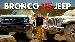 Ford Bronco vs Jeep Wrangler Off-Road Showdown