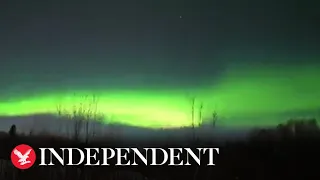 Aurora Borealis: Stunning timelapse shows Northern Lights in Alaska