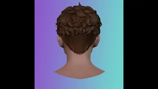 Game Hair - Stylized Male Hairstyle V9