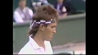 Wimbledon 1986 1R - Guillermo Vilas v Pat Cash