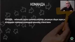 Вебинар. Создание эффективной команды