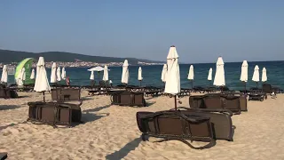 Sunny Beach - evening on the beach 5th July 2020