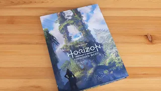 The Art of Horizon Forbidden West (book flip)
