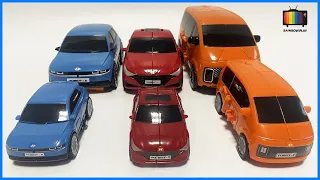 Tobot XYZ strongest 3-unit Tritan DX / mini transformation comparison! Transformation car Tobot