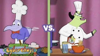 Digit vs. The Hacker Cooking Challenge! | Healthy Foods | Cyberchase