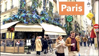 Paris France, Walking in 6th Arrondissement of Paris - 4K HDR 60 fps