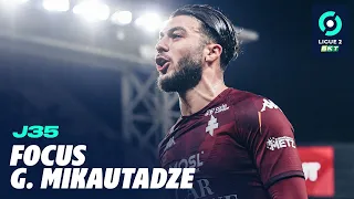 Inarrêtable et encore décisif… Caméra isolée sur G. MIKAUTADZE (FC Metz)