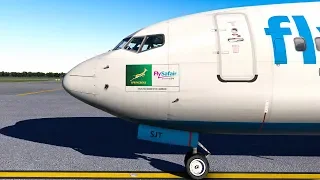 FlySafair 737-800 | Durban - Cape Town | X-Plane 11