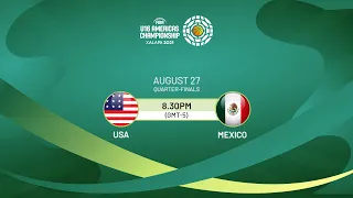 Quarter-Finals: USA v Mexico | Full Game - FIBA U16 Americas Championship 2021