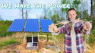 Finally Have Solar Power After 3 Years Off Grid | Eco-Worthy Solar Tracker