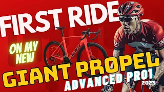 My First Ride - Giant Propel Adv Pro1 (2023)