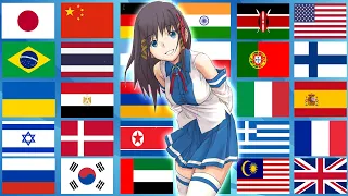 Anime in 50 Languages