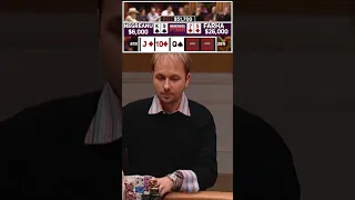 Sammy Farha vs Daniel Negreanu Big Poker Hand on High Stakes Poker #shorts #poker