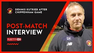 Interview | Dennis Kutrieb on the 5-2 win at Chippenham | 28.09.2021