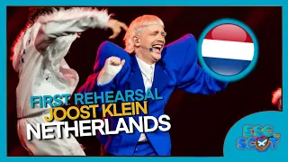 🇳🇱 The Netherlands First Rehearsal | REACTION | Joost Klein "Europapa" Eurovision 2024