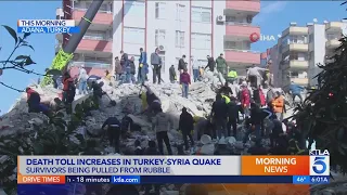 Death toll increases in Turkey-Syria quake