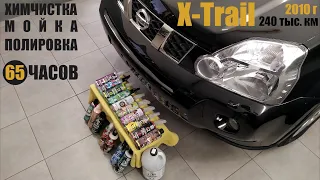 Детейлинг Nissan X-Trail, большой тест Leraton. 65 часов за 30 минут