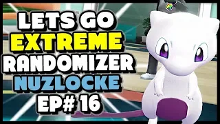 Team Rocket has MEWTHREE! - Pokemon Lets Go Pikachu and Eevee Extreme Randomizer Nuzlocke Episode 16