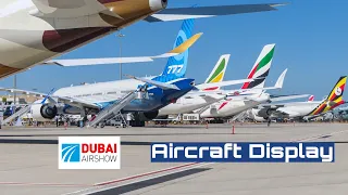 Dubai Air Show 2021 | Aircraft Static Display