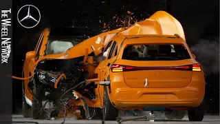 Mercedes-Benz EQA vs. EQS – Mercedes-Benz Battery Electric Vehicle Crash Test