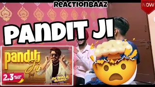 Reaction on Pandit Ji : Gulzaar Chhaniwala | Mahi Gaur  | New Haryanvi Movie Songs 2022