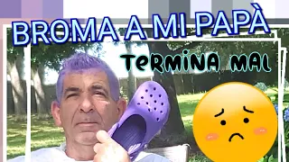 #BROMA #HUMOR #VLOGS BROMA a mi PAPA termina muy MAL 🔥🔥🔥