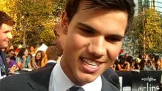 Taylor Lautner at Eclipse premiere