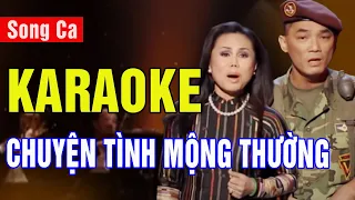 Chuyện Tình Mộng Thường Karaoke Song Ca | Thanh Toàn, Thanh Tuyền | Asia Karaoke Beat Chuẩn