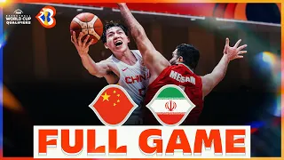 China v Iran | Basketball Full Game - #FIBAWC 2023 Qualifiers