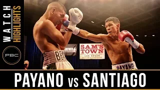 Payano vs  Santiago HIGHLIGHTS: August 22, 2017 - PBC on FS1