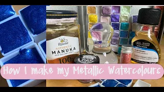 How I made my Watercolor Paint