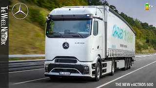 Mercedes-Benz eActros 600 Reveal – All-New Electric Long-Haul Heavy-Duty Truck