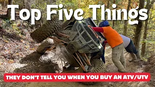 Top Five Things No One Tells You when buying a UTV or ATV!