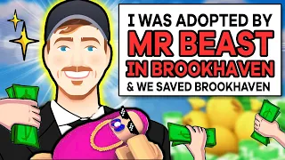 I GOT ADOPTED BY MRBEAST IN BROOKHAVEN (ROBLOX BROOKHAVEN RP 🏠 )