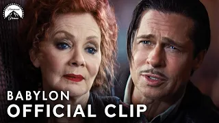 Babylon | "Why They Laughed?" Jean Smart's Monologue to Brad Pitt | Paramount Movies