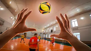 🏐 МАТЧ ПРОТИВ БУДУЩИХ ЧЕМПИОНОВ 🏐 ВОЛЕЙБОЛ ОТ ПЕРВОГО ЛИЦА #11 🏐 ЛИБЕРО