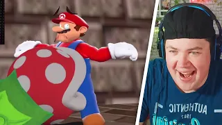 Mario Googelt Sich Selbst | SMG4 | REAKTION