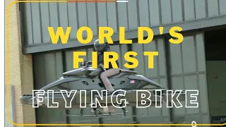 The World's First Flying Bike | X Turismo Hover bike #hoverbike #flying #futuristic #bike #luxury