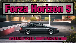 How to DRIFT tune for WHEEL!!! S13 Silvia 900 degrees - FH5