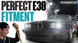 Finding The Perfect Fitment | BMW E30