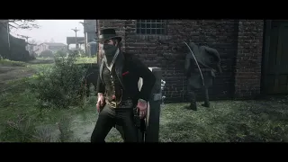 Secret Jailbreak Cutscene Dutch And Charles Blow Up Jail - Red Dead Redemption 2