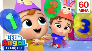 Apprenons à compter ensemble ! | Le monde de Bébé Louis | Little Angel Français - Comptines