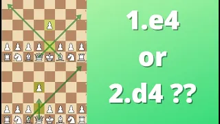 Strongest Opening Move: 1.e4 or 1.d4 ?  Answer Revealed!