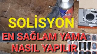 Şamyel YAMA UYGULAMASI BİSİKLET ve MOTORSİKLET (iç lastik) şamyel tamiri