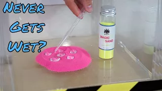 Can Magic Sand Get Wet in a Vacuum Chamber? So Satisfying!