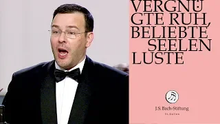 J.S. Bach - Andreas Scholl sings cantata BWV 170 "Vergnügte Ruh" (J.S. Bach Foundation)