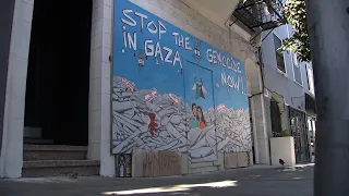 Some angered by pro-Palestinian mural in San Francisco, calling it antisemitic