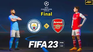 FIFA 23 - MANCHESTER CITY vs. ARSENAL - Ft. Gvardiol, Havertz - UCL Final - PS5™ [4K]
