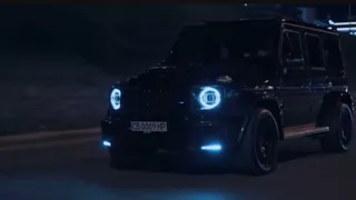 Brabus G700 Widestar Sofia Night Drive // Black 4K | Sportcar Montage